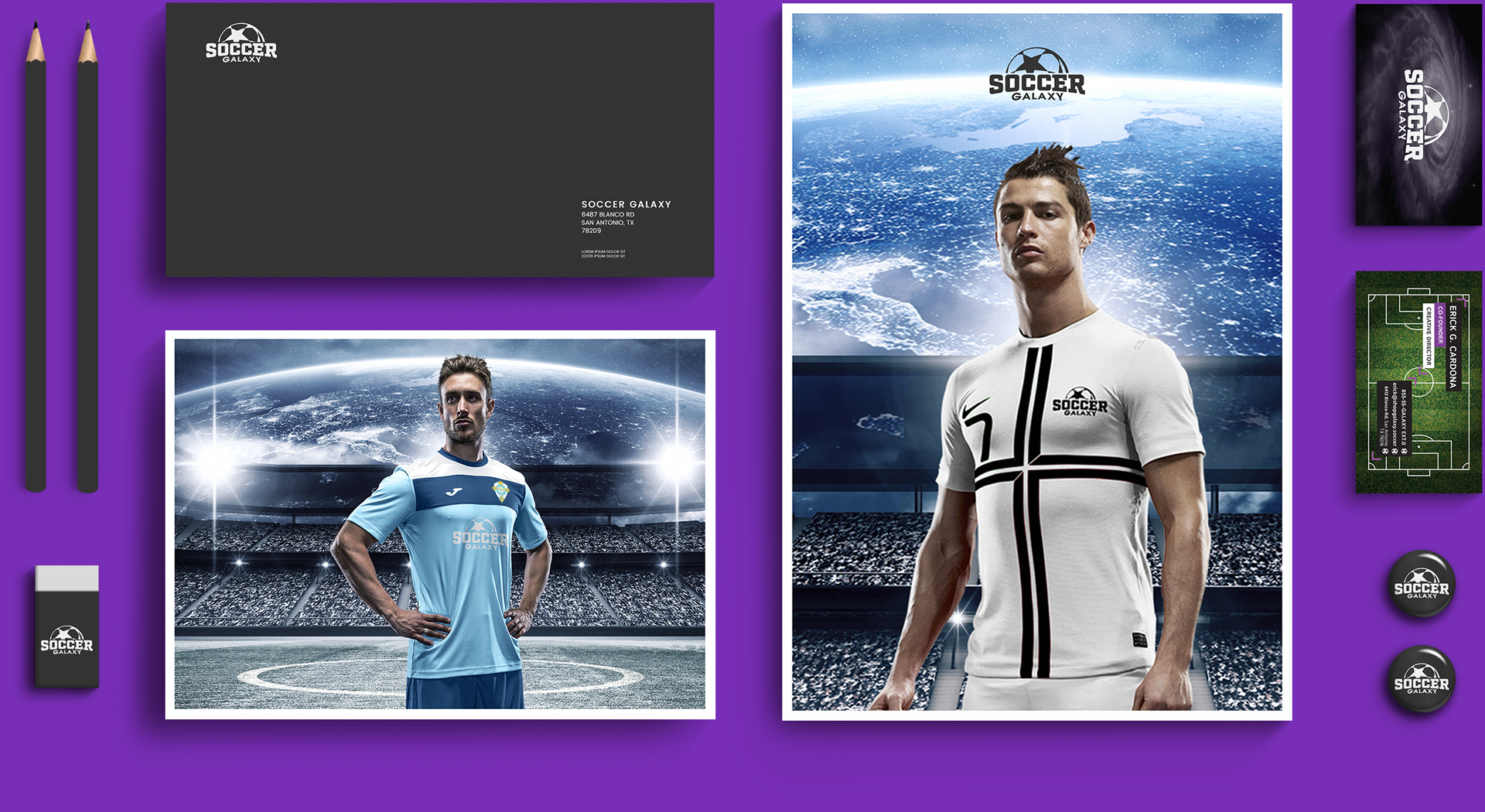 Soccer Galaxy Identity & Branding